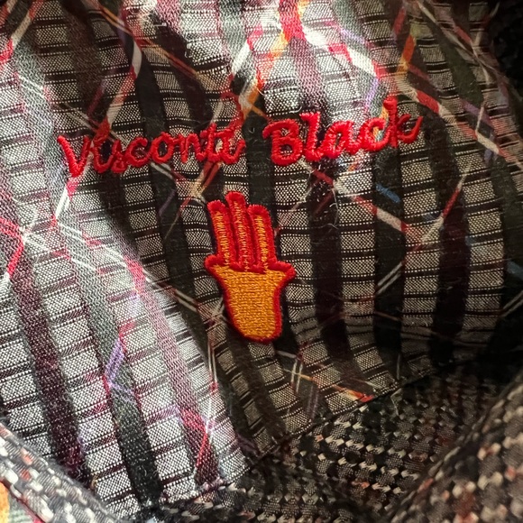 Luchiano Visconti‎ Black Men Button Shirt- XLT - Picture 9 of 12